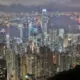 Hong Kong Night Skyline